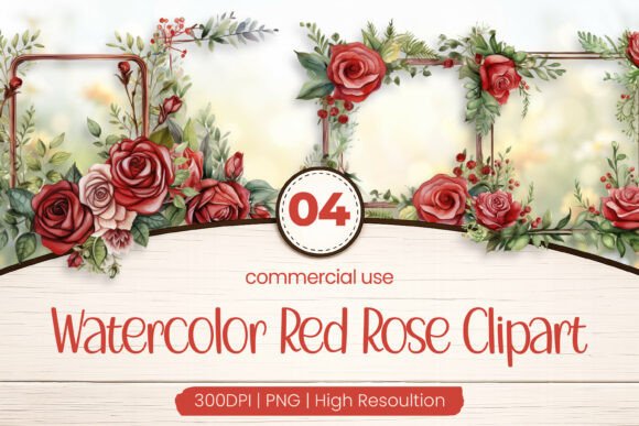 Download Red Rose Clipart PNG - Red rose clipart Collection