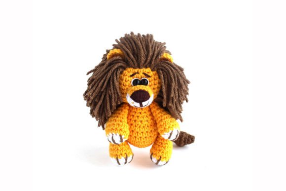 Download Crochet Pattern of Miniature Lion King - Lion king Collection
