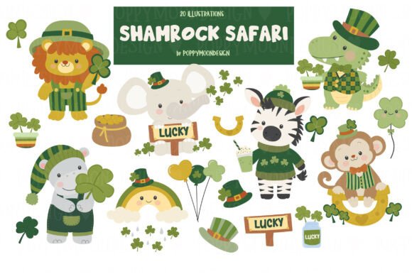 Download Shamrock Safari Clipart - Safari clipart Collection